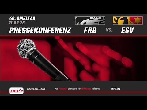 DEL2 Pressekonferenz Spieltag 46: EHC Freiburg vs. ESV Kaufbeuren