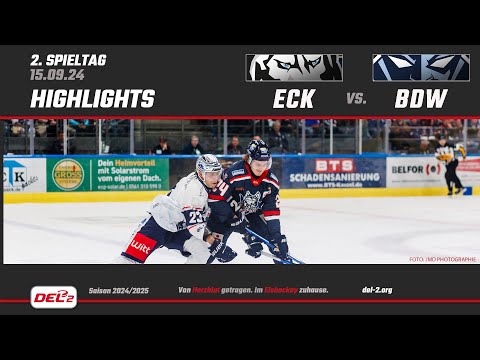 Game Highlights Spieltag 2: EC Kassel Huskies vs. Blue Devils Weiden