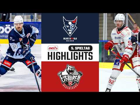 5. Spieltag | Blue Devils Weiden vs. Eisbären Regensburg | DEL2 Saison 2026/27