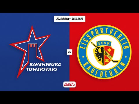 20. Spieltag DEL2 | Ravensburg Towerstars vs. ESV Kaufbeuren | Game Highlights