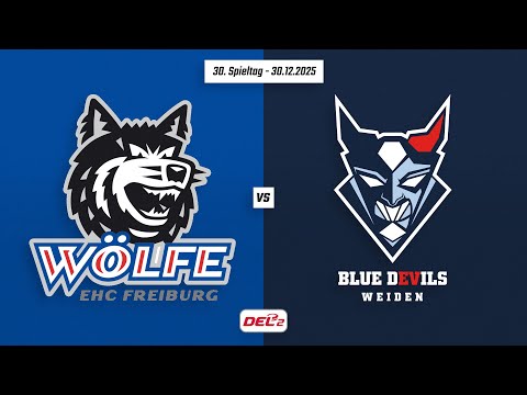 30. Spieltag DEL2 | EHC Freiburg vs. Blue Devils Weiden | Game Highlights