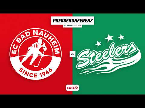 Pressekonferenz 45. Spieltag | EC Bad Nauheim -  Bietigheim Steelers