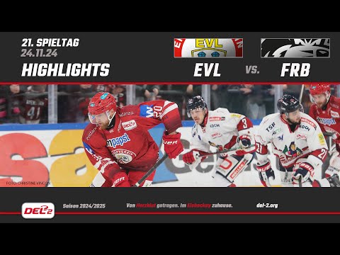 Game Highlights Spieltag 21: EV Landshut vs. EHC Freiburg