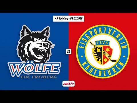 43. Spieltag DEL2 | EHC Freiburg vs. ESV Kaufbeuren | Game Highlights