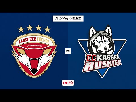 24. Spieltag DEL2 | Lausitzer Füchse vs. EC Kassel Huskies | Game Highlights