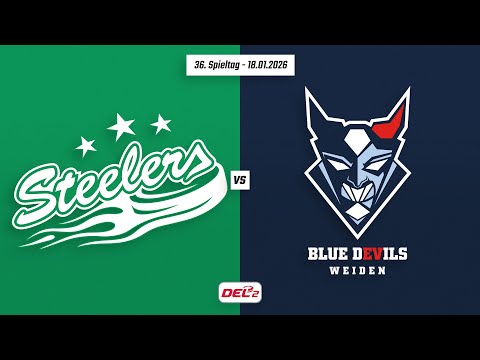 36. Spieltag DEL2 | Bietigheim Steelers vs. Blue Devils Weiden | Game Highlights