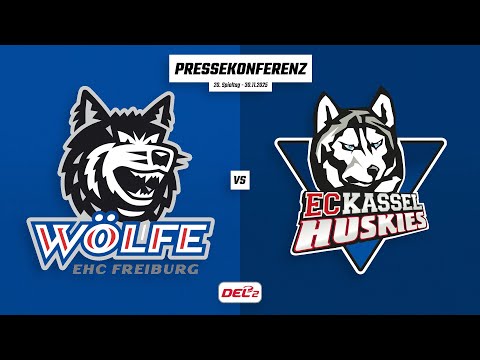 Pressekonferenz 20. Spieltag | EHC Freiburg - EC Kassel Huskies