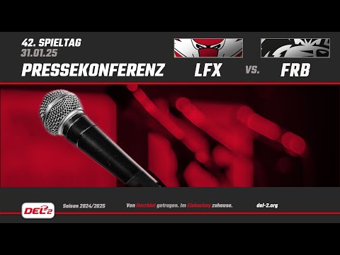 DEL2 Pressekonferenz Spieltag 42: Lausitzer Füchse vs. EHC Freiburg
