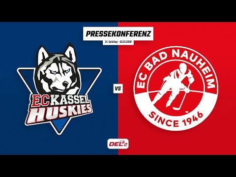 Pressekonferenz 31. Spieltag | EC Kassel Huskies gegen EC Bad Nauheim