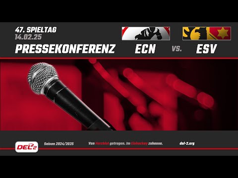DEL2 Pressekonferenz Spieltag 47: EC Bad Nauheim vs. ESV Kaufbeuren