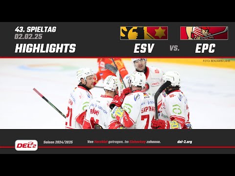 DEL2 Game Highlights Spieltag 43: ESV Kaufbeuren vs. Eispiraten Crimmitschau
