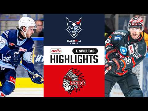 1. Spieltag | Blue Devils Weiden vs. ECDC Memmingen Indians | DEL2 Saison 2026/27