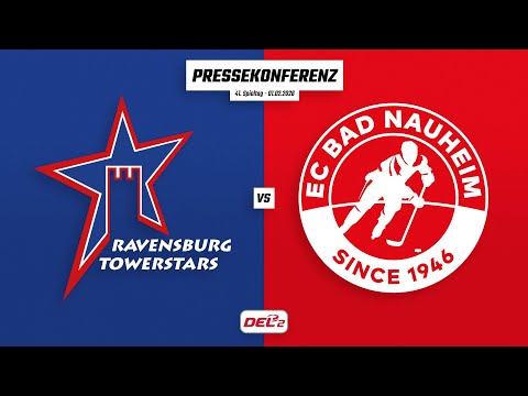 Pressekonferenz 41. Spieltag | Ravensburg Towerstars - EC Bad Nauheim