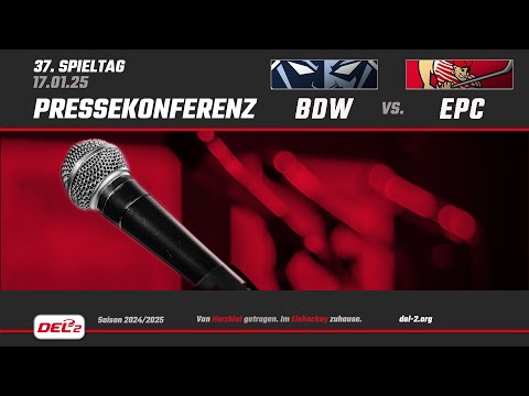 DEL2 Pressekonferenz Spieltag 37: Blue Devils Weiden vs. Eispiraten Crimmitschau