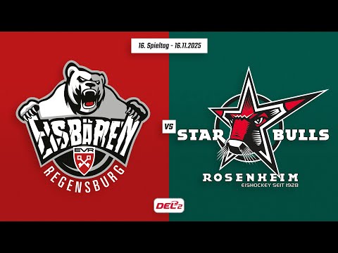 16. Spieltag DEL2 | Eisbären Regensburg vs. Starbulls Rosenheim | Game Highlights