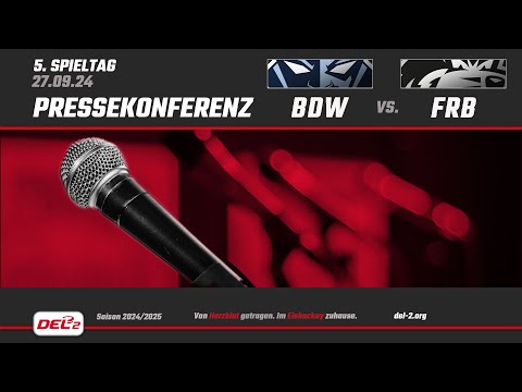 Pressekonferenz Spieltag 5: Blue Devils Weiden vs.  EHC Freiburg
