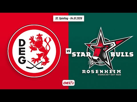 32. Spieltag DEL2 | Düsseldorfer EG vs. Starbulls Rosenheim | Game Highlights