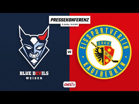 Pressekonferenz 32. Spieltag | Blue Devils Weiden gegen ESV Kaufbeuren
