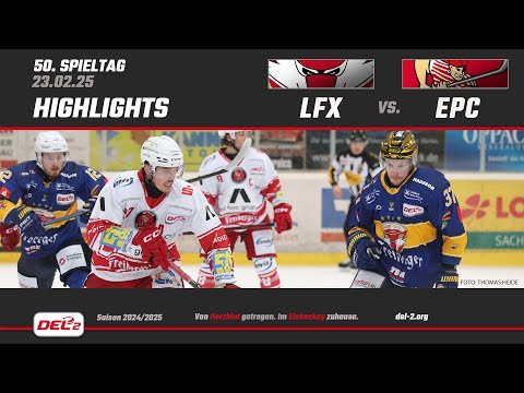 ​DEL2 Game Highlights Spieltag 50: Lausitzer Füchse vs. Eispiraten Crimmitschau