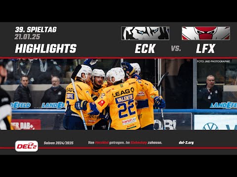 DEL2 Game Highlights Spieltag 39: EC Kassel Huskies vs. Lausitzer Füchse