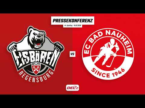 Pressekonferenz 44. Spieltag | Eisbären Regensburg - EC Bad Nauheim