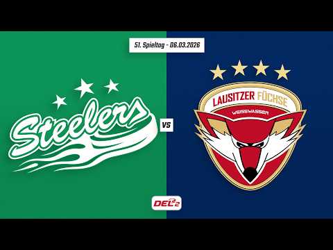 51. Spieltag DEL2 | Bietigheim Steelers vs. Lausitzer Füchse | Game Highlights