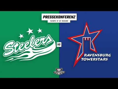 Pressekonferenz DEL2 Playoffs | Viertelfinale | Bietigheim Steelers - Ravensburg Towerstars