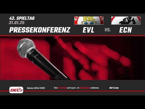 DEL2 Pressekonferenz Spieltag 42:  EV Landshut vs. EC Bad Nauheim