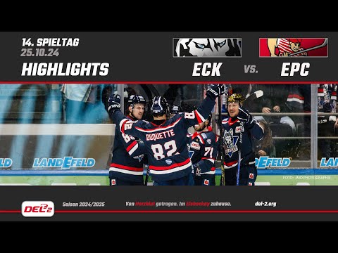 Game Highlights Spieltag 14: EC Kassel Huskies vs. Eispiraten Crimmitschau