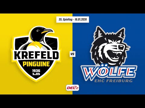 35. Spieltag DEL2 | Krefeld Pinguine vs. EHC Freiburg | Game Highlights