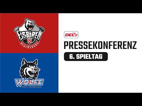 Pressekonferenz 6. Spieltag | Eisbären Regensburg vs. EHC Freiburg | DEL2 Saison 2026/27