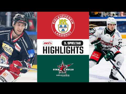 3. Spieltag | EV Landshut vs. Starbulls Rosenheim | DEL2 Saison 2026/27