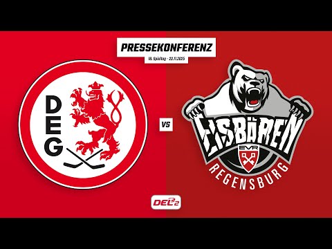 Pressekonferenz 18. Spieltag | Düsseldorfer EG - Eisbären Regensburg