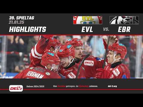 DEL2 Game Highlights Spieltag 39: EV Landshut vs. Eisbären Regensburg