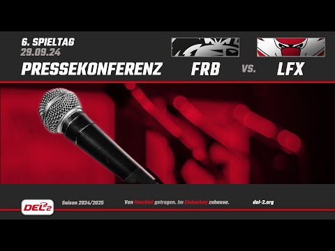 Pressekonferenz Spieltag 6: EHC Freiburg vs. Lausitzer Füchse