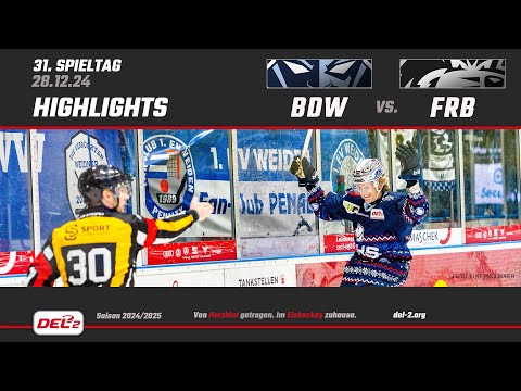 DEL2 Game Highlights Spieltag 31: Blue Devils Weiden vs. EHC Freiburg