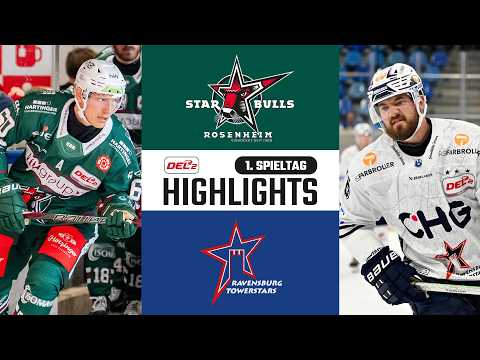 1. Spieltag | Starbulls Rosenheim vs. Ravensburg Towerstars | DEL2 Saison 2026/27