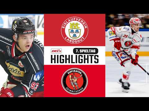 7. Spieltag | EV Landshut vs. Eispiraten Crimmitschau | DEL2 Saison 2026/27