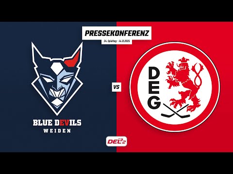 Pressekonferenz 24. Spieltag | Blue Devils Weiden - Düsseldorfer EG