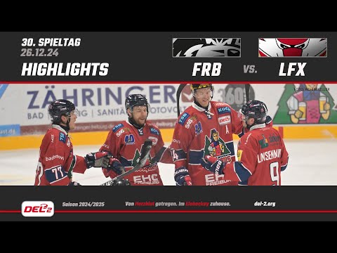 Game Highlights Spieltag 30: EHC Freiburg vs. Lausitzer Füchse