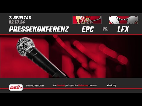 Pressekonferenz Spieltag 7: Eispiraten Crimmitschau vs. Lausitzer Füchse