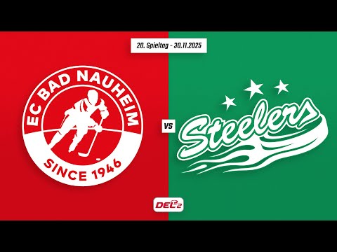 20. Spieltag DEL2 | EC Bad Nauheim vs. Bietigheim Steelers | Game Highlights