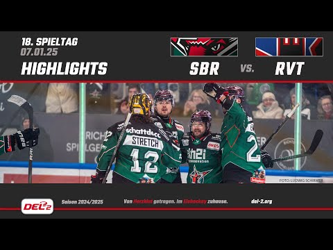 DEL2 Game Highlights Spieltag 18: Starbulls Rosenheim vs. Ravensburg Towerstars