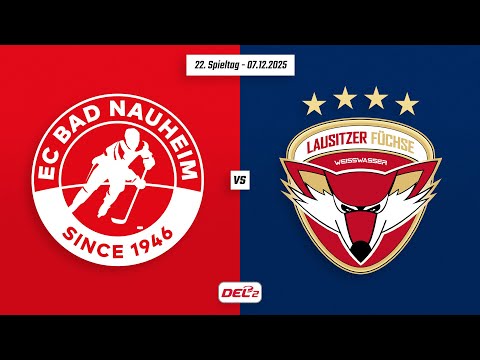 22. Spieltag DEL2 | EC Bad Nauheim vs. Lausitzer Füchse | Game Highlights