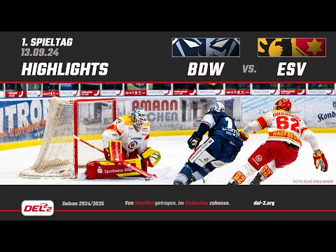 Game Highlights Spieltag 1: Blue Devils Weiden vs. ESV Kaufbeuren