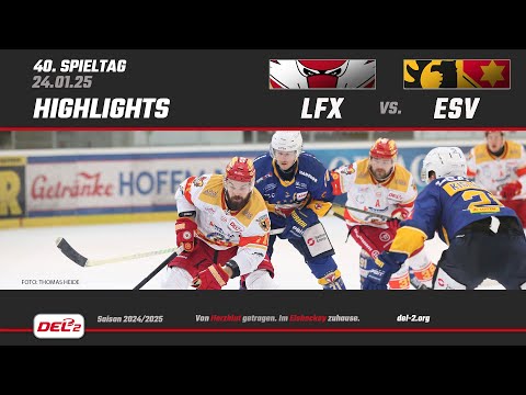 DEL2 Game Highlights Spieltag 40: Lausitzer Füchse vs. ESV Kaufbeuren