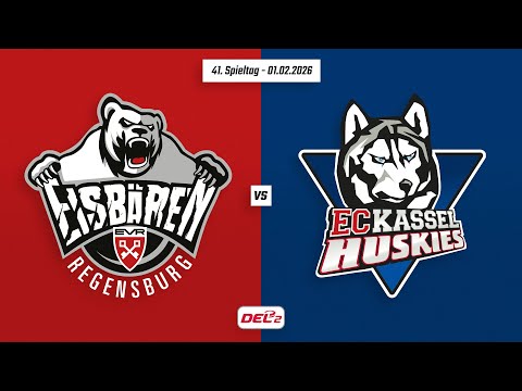 41. Spieltag DEL2 | Eisbären Regensburg vs. EC Kassel Huskies | Game Highlights