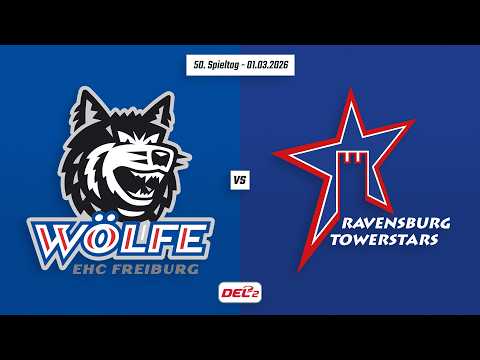50. Spieltag DEL2 | EHC Freiburg vs. Ravensburg Towerstars | Game Highlights