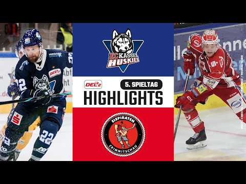 5. Spieltag | EC Kassel Huskies vs. Eispiraten Crimmitschau | DEL2 Saison 2026/27
