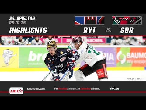 DEL2 Game Highlights Spieltag 34: Ravensburg Towerstars vs. Starbulls Rosenheim